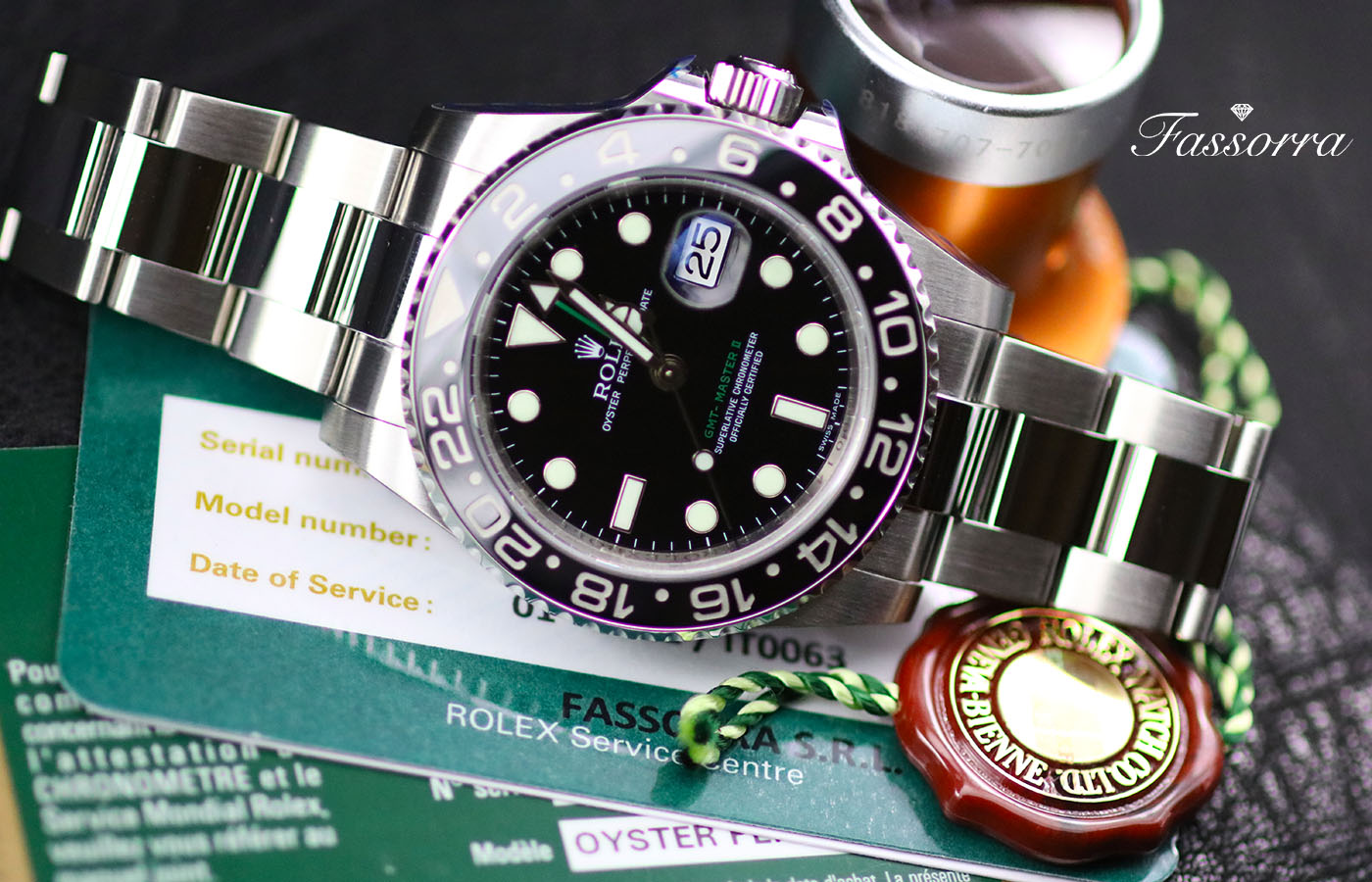 Rolex GMT MASTER II 116710LN