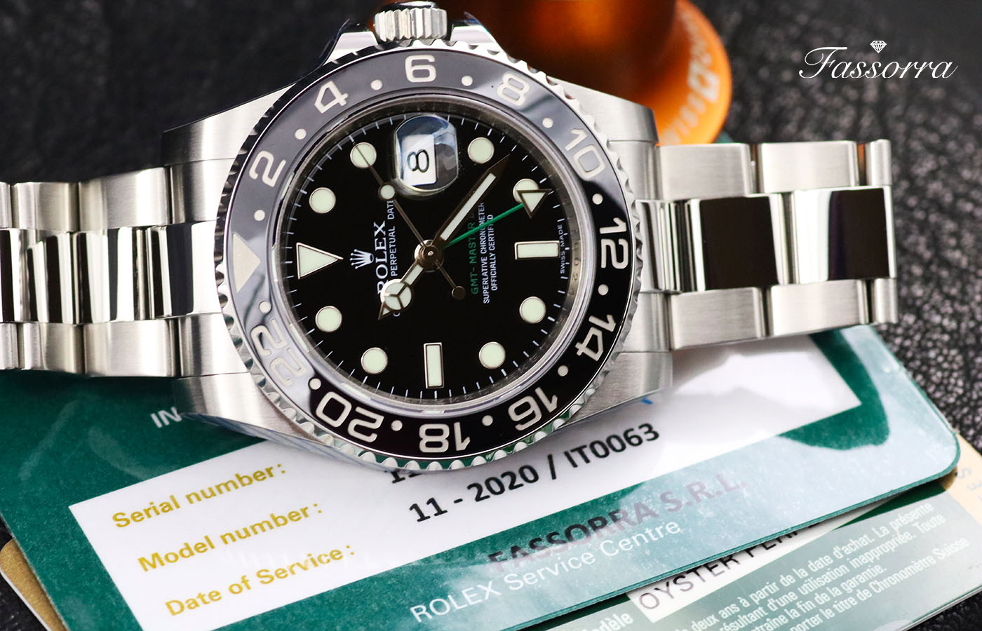 Rolex GMT MASTER II 116710LN