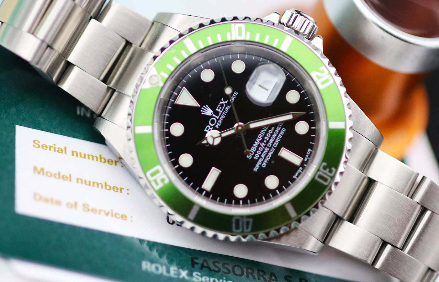 Rolex Submariner 16610LV Fat Four