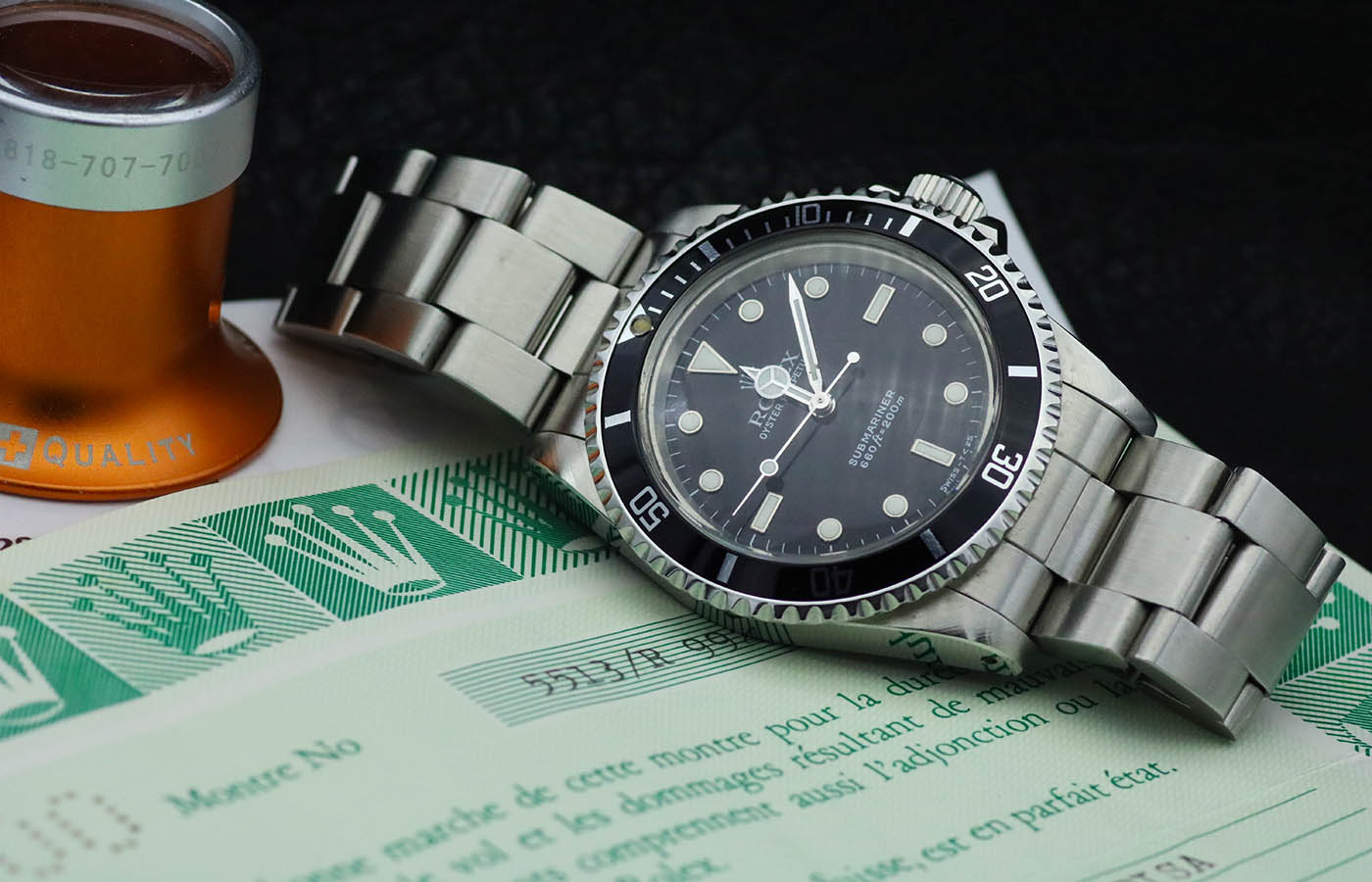 Rolex submariner vetro plastica sale
