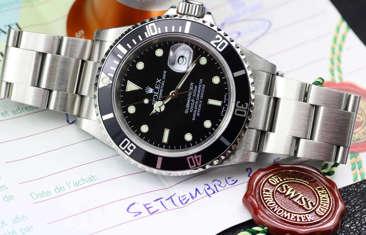Diametro cassa shop rolex submariner