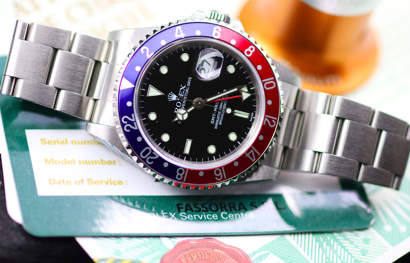 Rolex GMT MASTER 16700 Only Swiss